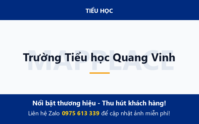 Trường Tiểu học Quang Vinh