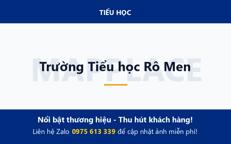 Trường Tiểu học Rô Men