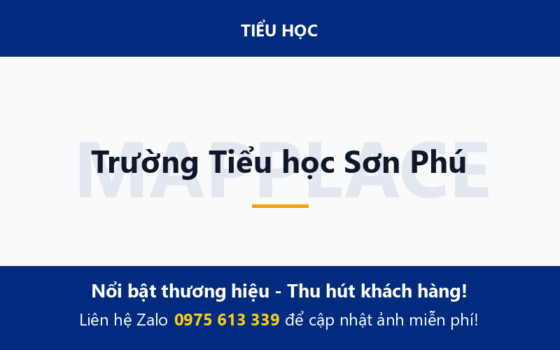 Trường Tiểu học Sơn Phú