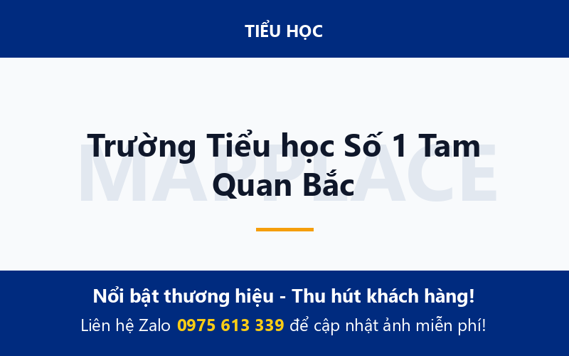 Trường Tiểu học Số 1 Tam Quan Bắc
