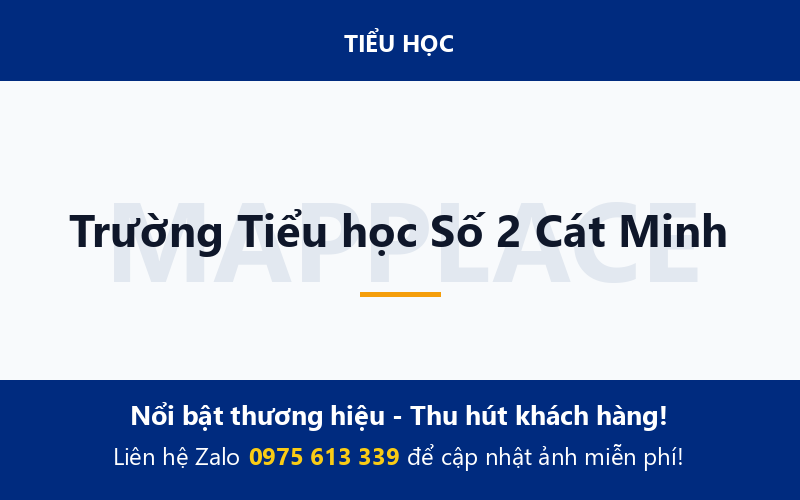 Trường Tiểu học Số 2 Cát Minh