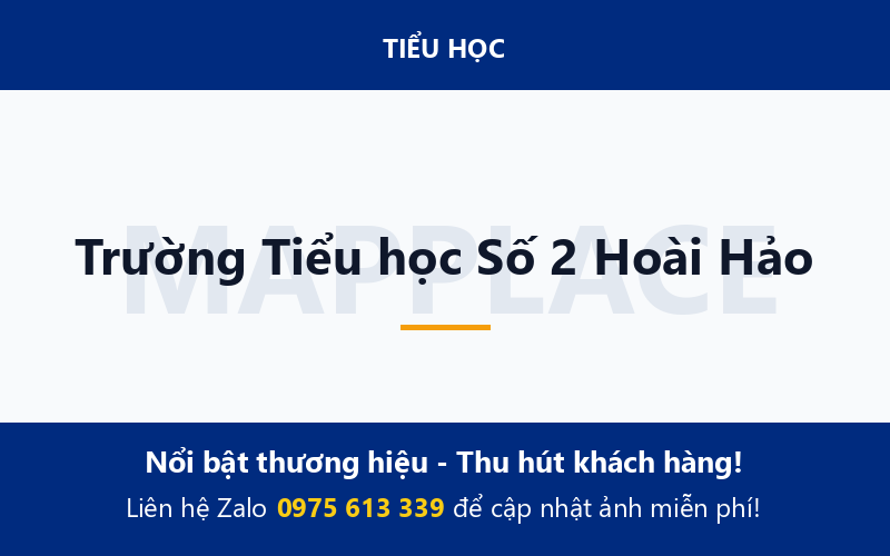 Trường Tiểu học Số 2 Hoài Hảo