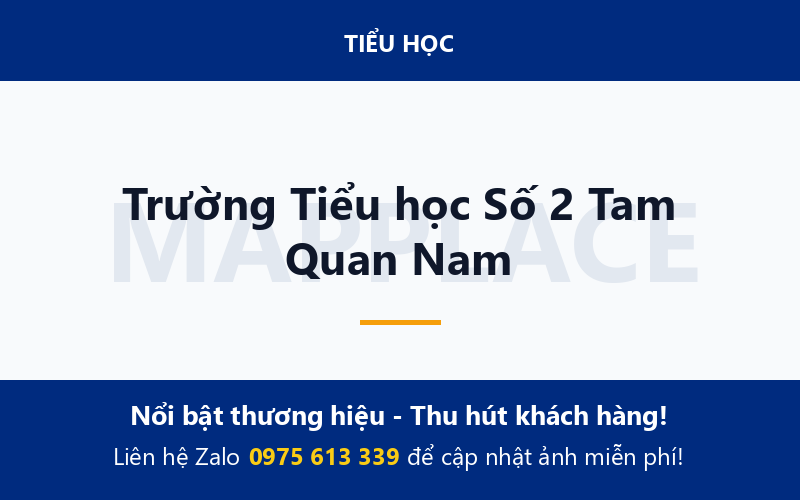 Trường Tiểu học Số 2 Tam Quan Nam