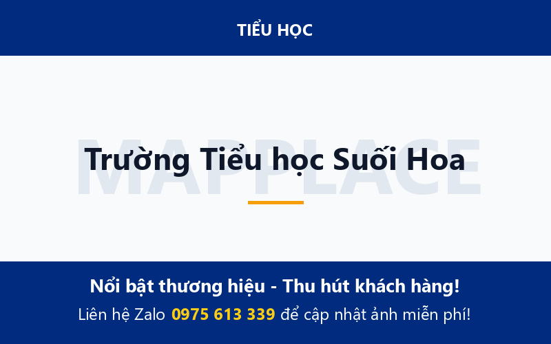 Trường Tiểu học Suối Hoa