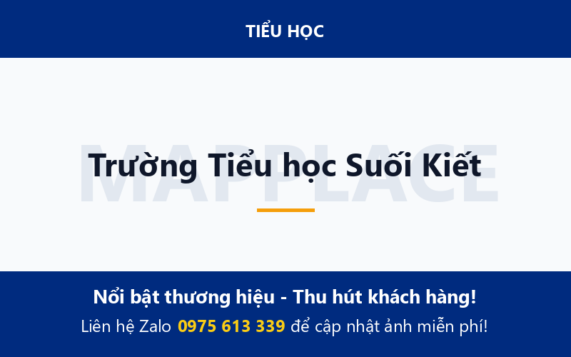 Trường Tiểu học Suối Kiết