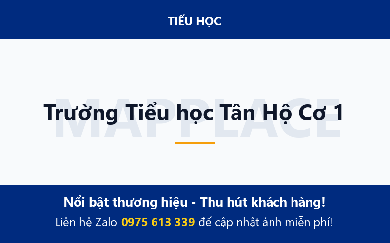 Trường Tiểu học Tân Hộ Cơ 1