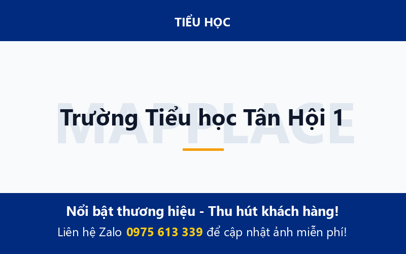 Trường Tiểu học Tân Hội 1