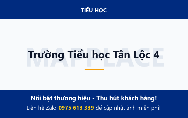 Trường Tiểu học Tân Lộc 4