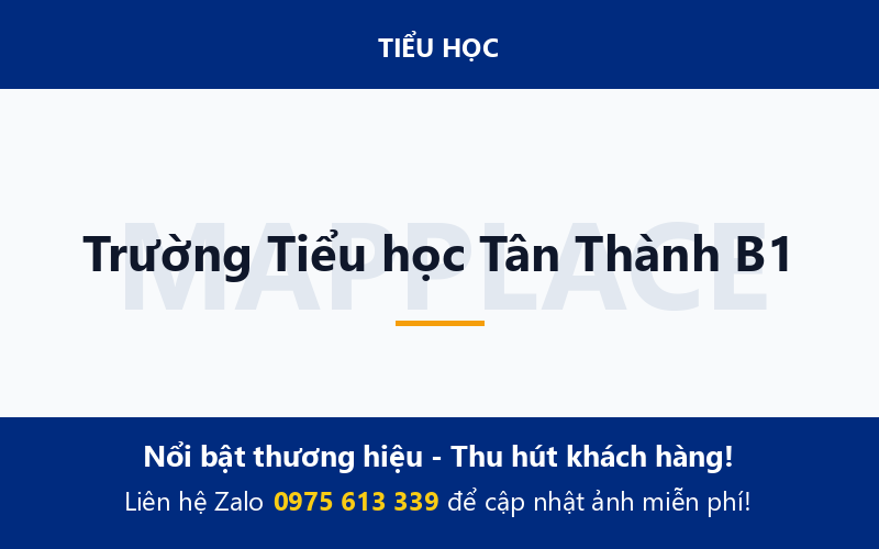 Trường Tiểu học Tân Thành B1