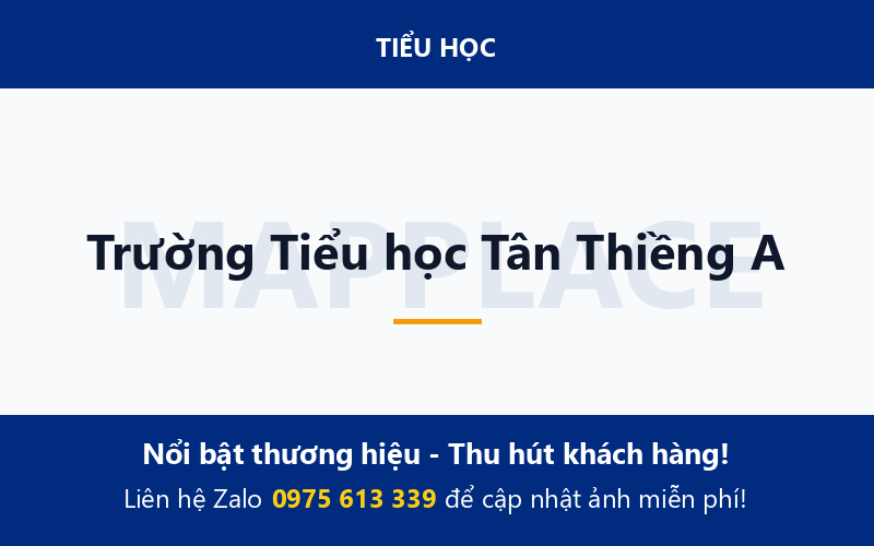 Trường Tiểu học Tân Thiềng A