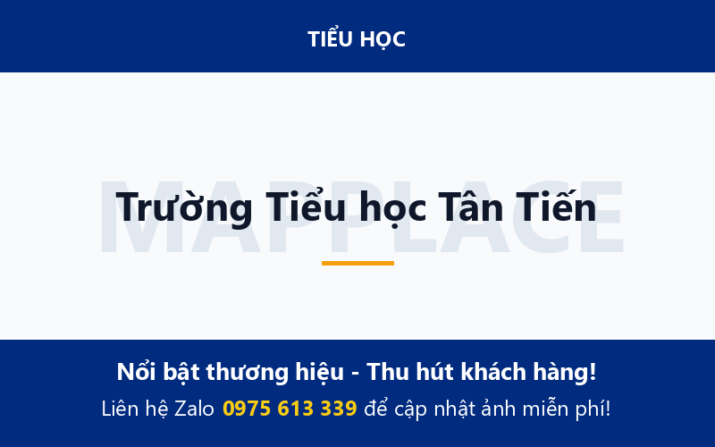 Trường Tiểu học Tân Tiến