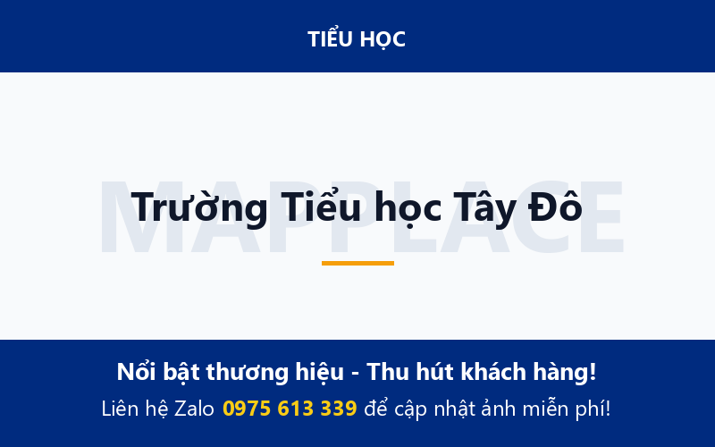 Trường Tiểu học Tây Đô
