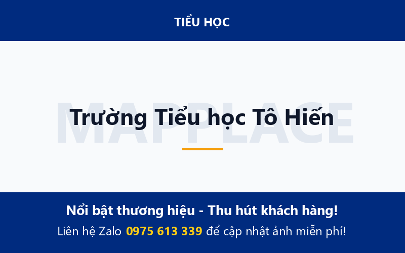 Trường Tiểu học Tô Hiến