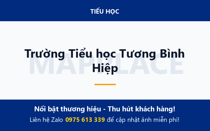 Trường Tiểu học Tương Bình Hiệp