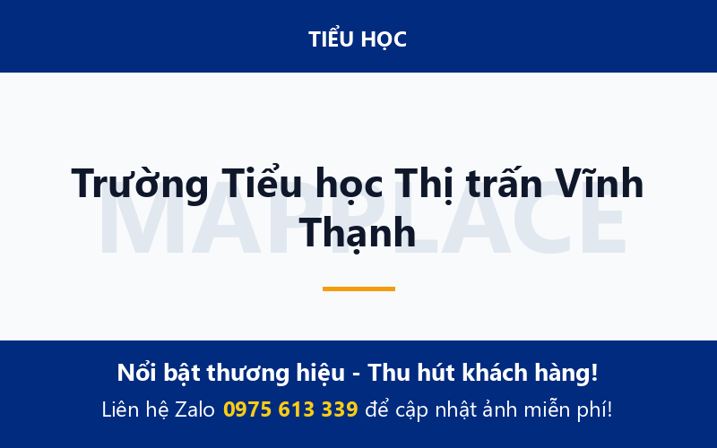 Trường Tiểu học Thị trấn Vĩnh Thạnh