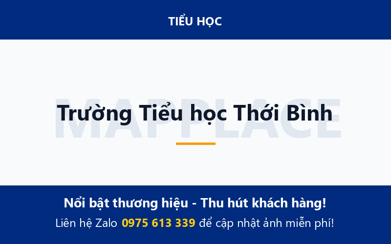 Trường Tiểu học Thới Bình