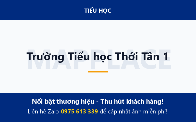 Trường Tiểu học Thới Tân 1