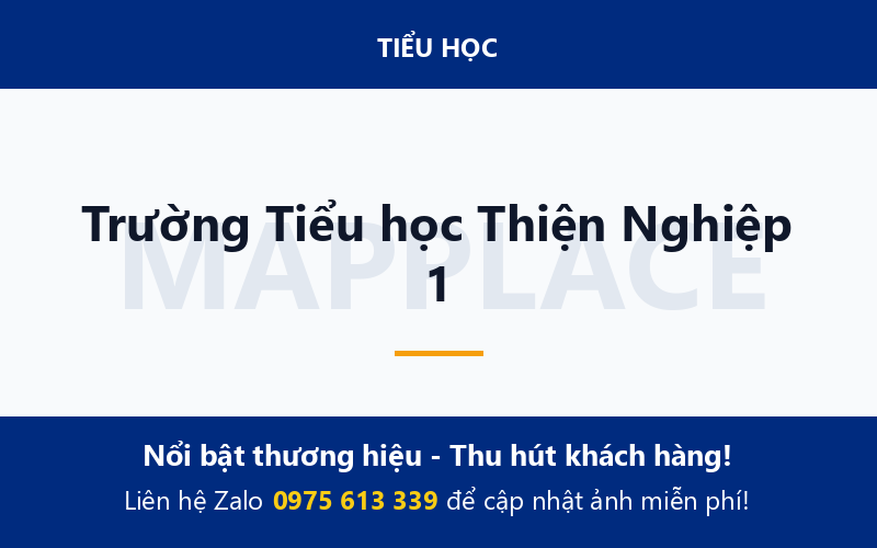 Trường Tiểu học Thiện Nghiệp 1