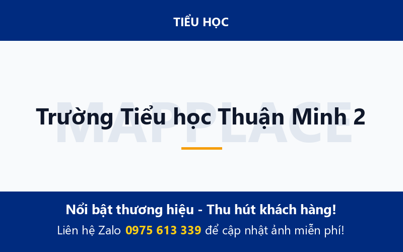 Trường Tiểu học Thuận Minh 2