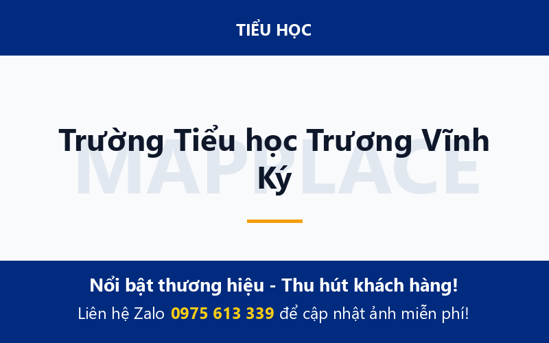 Trường Tiểu học Trương Vĩnh Ký