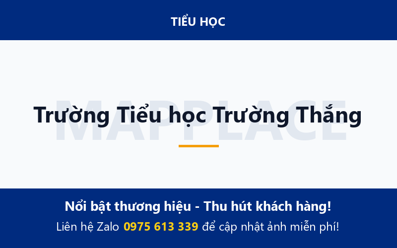 Trường Tiểu học Trường Thắng