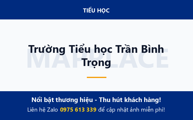 Trường Tiểu học Trần Bình Trọng