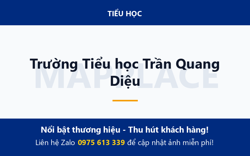 Trường Tiểu học Trần Quang Diệu