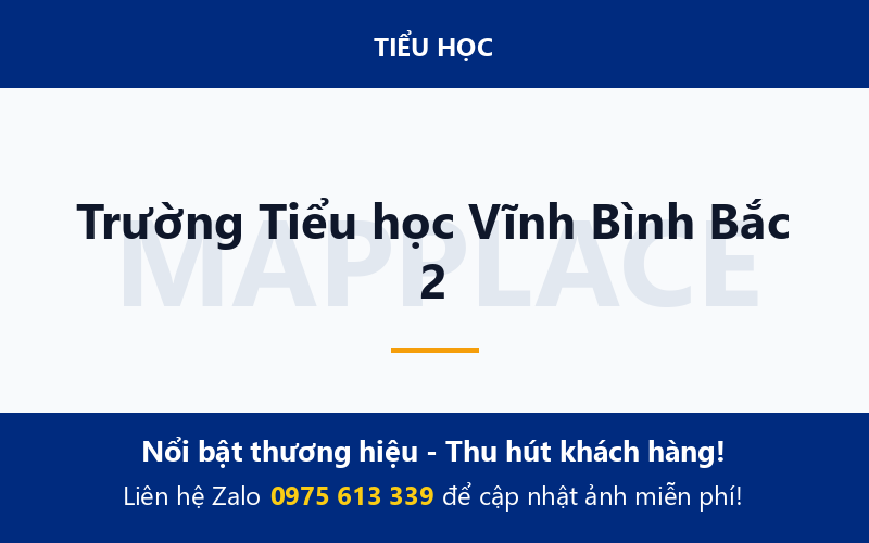 Trường Tiểu học Vĩnh Bình Bắc 2