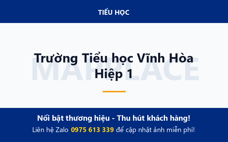 Trường Tiểu học Vĩnh Hòa Hiệp 1