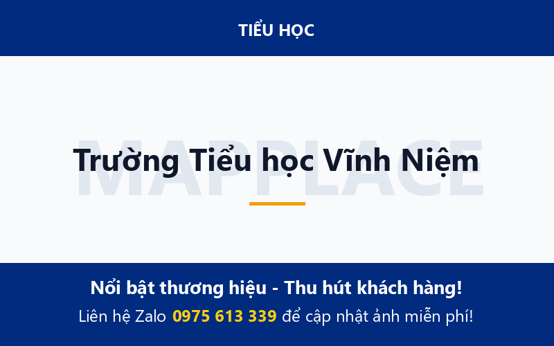 Trường Tiểu học Vĩnh Niệm