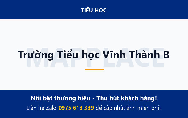 Trường Tiểu học Vĩnh Thành B