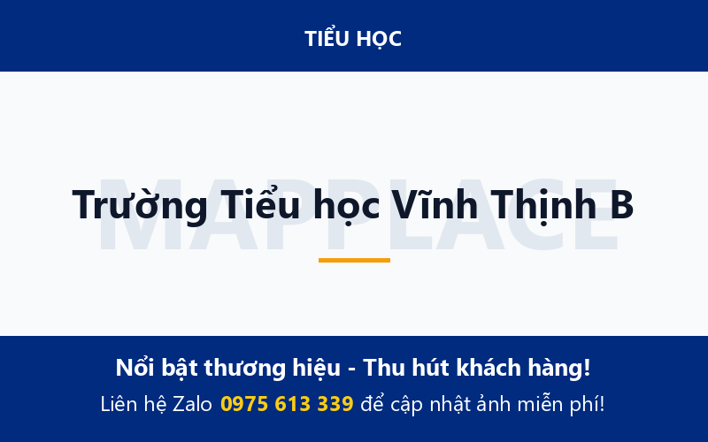 Trường Tiểu học Vĩnh Thịnh B