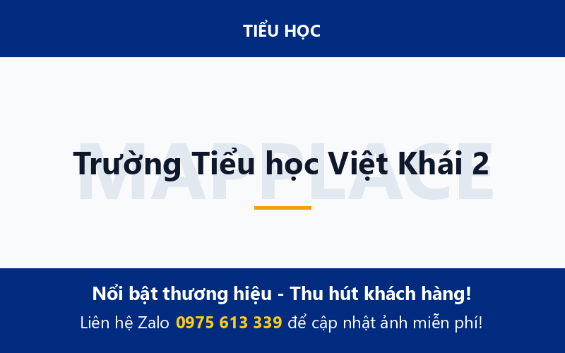 Trường Tiểu học Việt Khái 2
