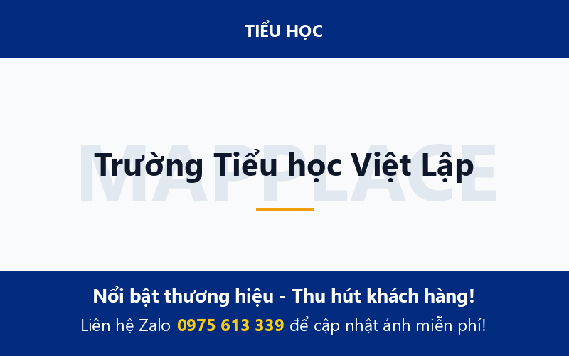 Trường Tiểu học Việt Lập