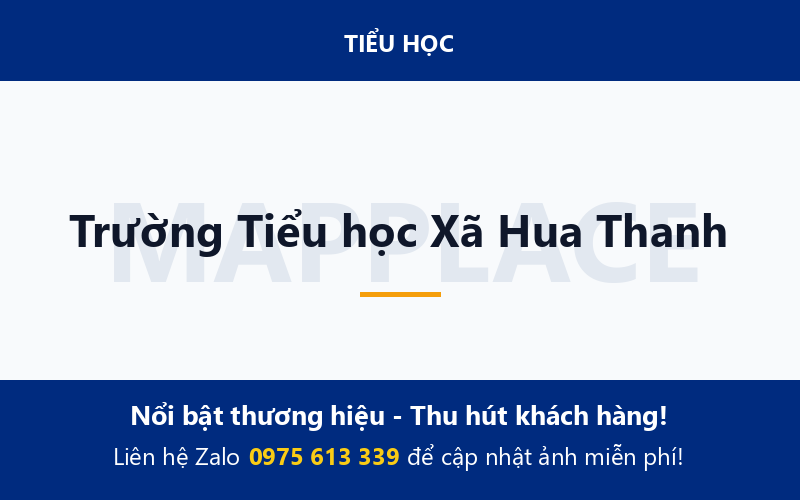 Trường Tiểu học Xã Hua Thanh