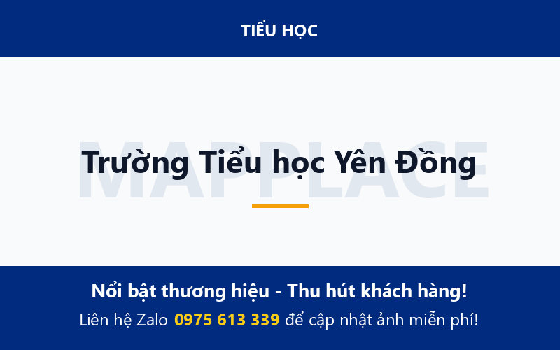 Trường Tiểu học Yên Đồng