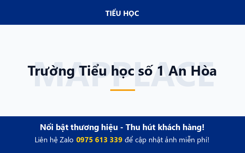 Trường Tiểu học số 1 An Hòa