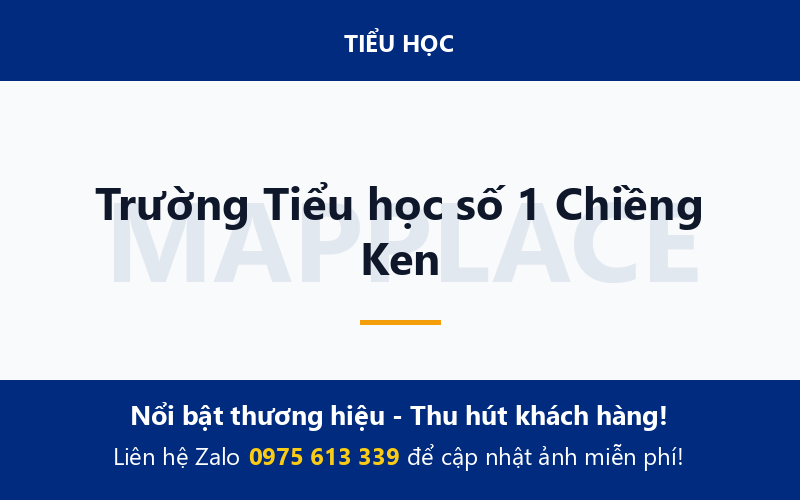 Trường Tiểu học số 1 Chiềng Ken