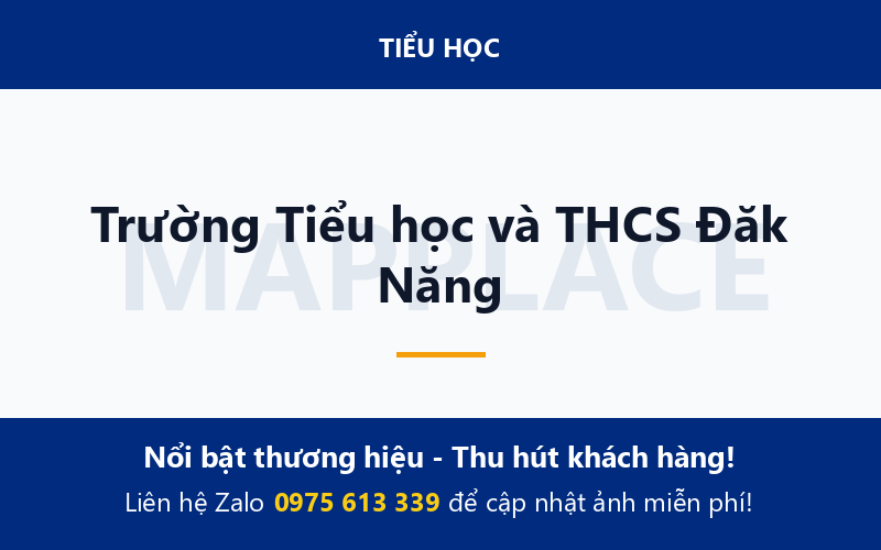 Trường Tiểu học và THCS Đăk Năng