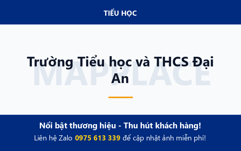 Trường Tiểu học và THCS Đại An