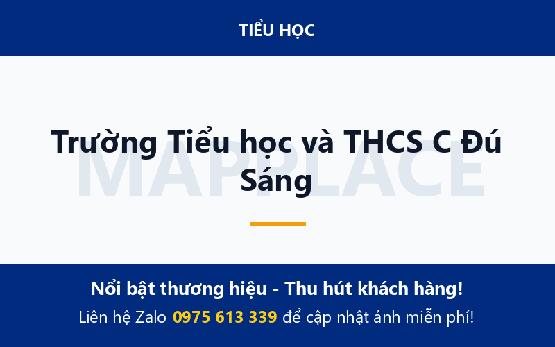 Trường Tiểu học và THCS C Đú Sáng