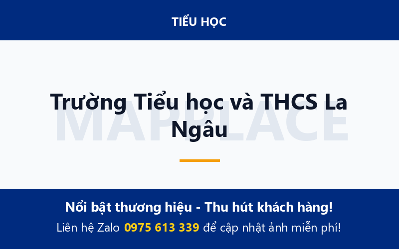 Trường Tiểu học và THCS La Ngâu