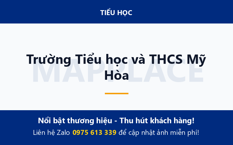 Trường Tiểu học và THCS Mỹ Hòa