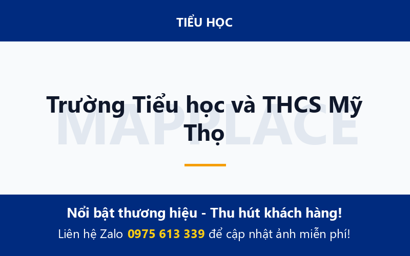 Trường Tiểu học và THCS Mỹ Thọ