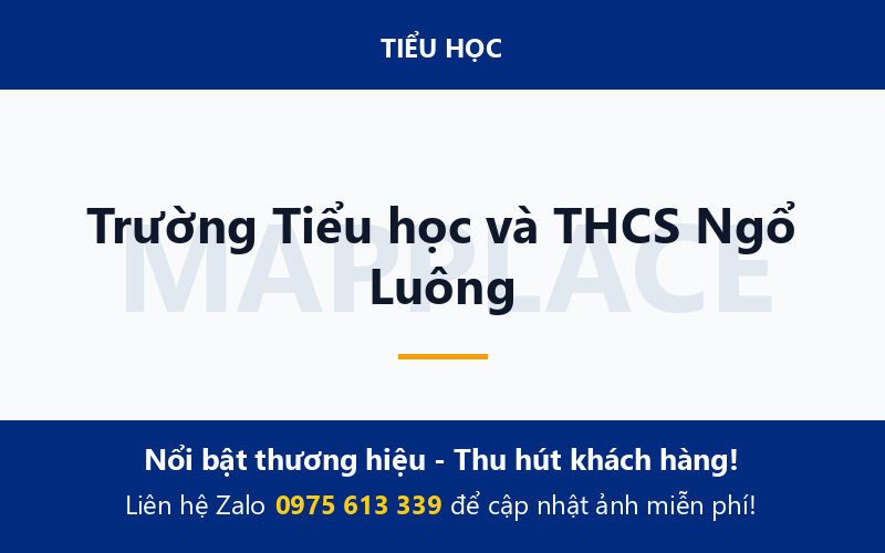 Trường Tiểu học và THCS Ngổ Luông