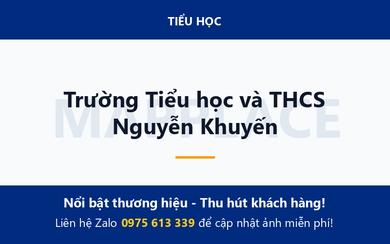 Trường Tiểu học và THCS Nguyễn Khuyến
