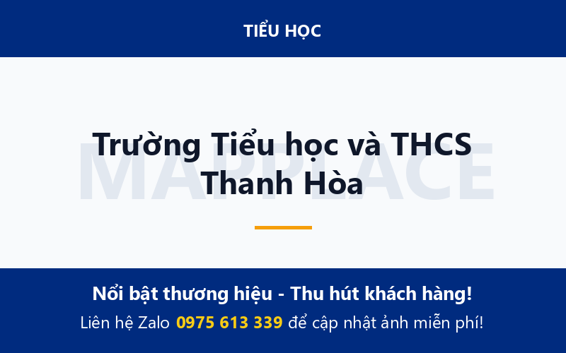 Trường Tiểu học và THCS Thanh Hòa