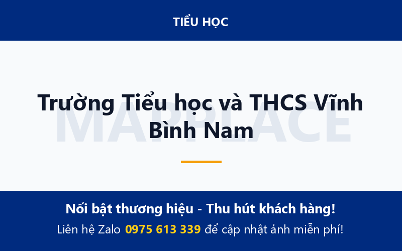 Trường Tiểu học và THCS Vĩnh Bình Nam