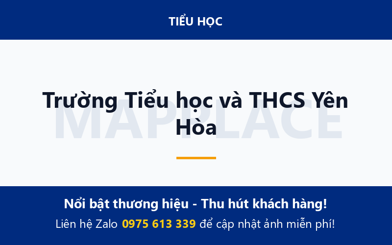 Trường Tiểu học và THCS Yên Hòa