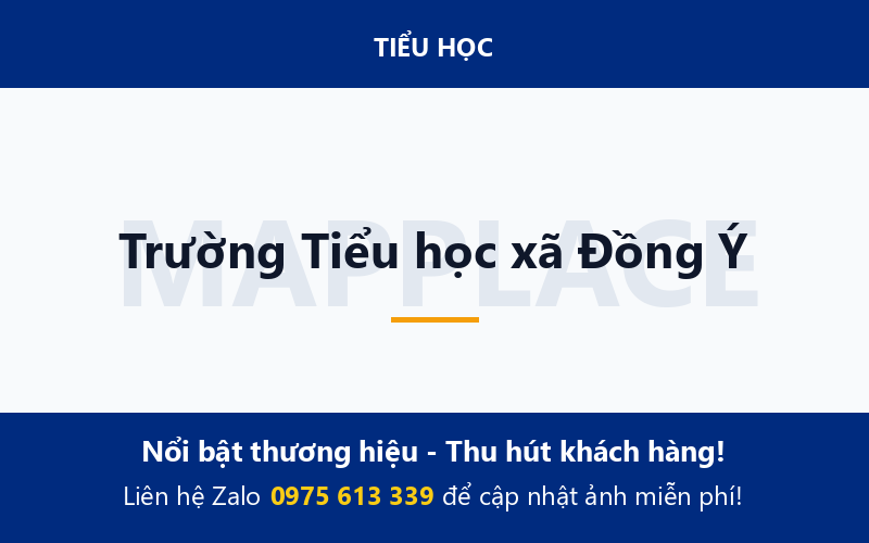 Trường Tiểu học xã Đồng Ý